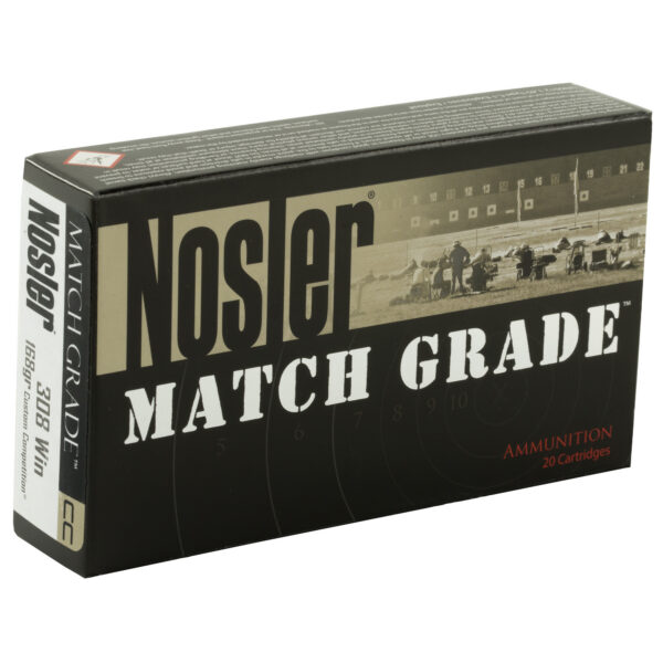 Alternative view of NOSLER 308WIN 168GR CC 20/200