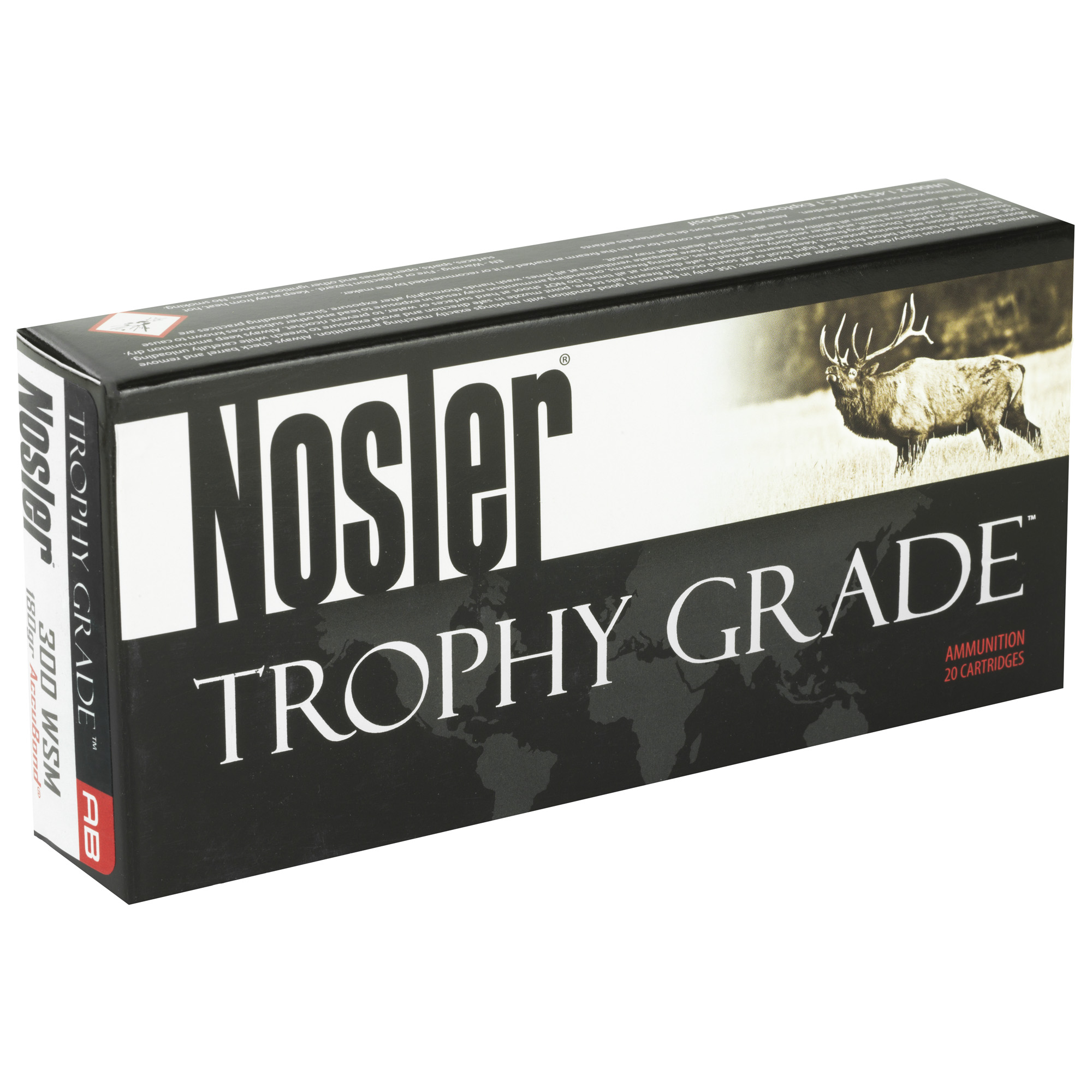 NOSLER 300WSM 180GR AB 20/200 - Image 2