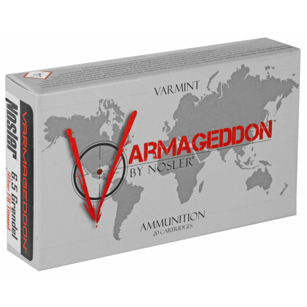 Alternative view of NOSLER VG 6.5GRND 90GR FB TIP 20/200