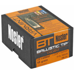 Alternative view of NOSLER 22 CAL 55GR 100CT