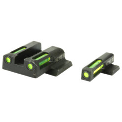 Alternative view of HIVIZ H3 NS S&W M&P SHIELD G/G WH