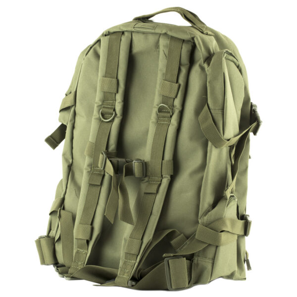 Alternative view of NCSTAR VISM TACTICAL BACKPACK GRN