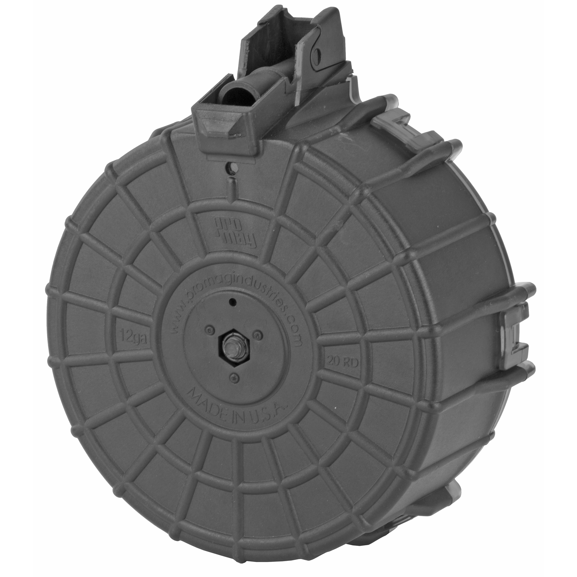 PROMAG SAIGA 12GA DRUM MAG 20RD BLK - Image 2