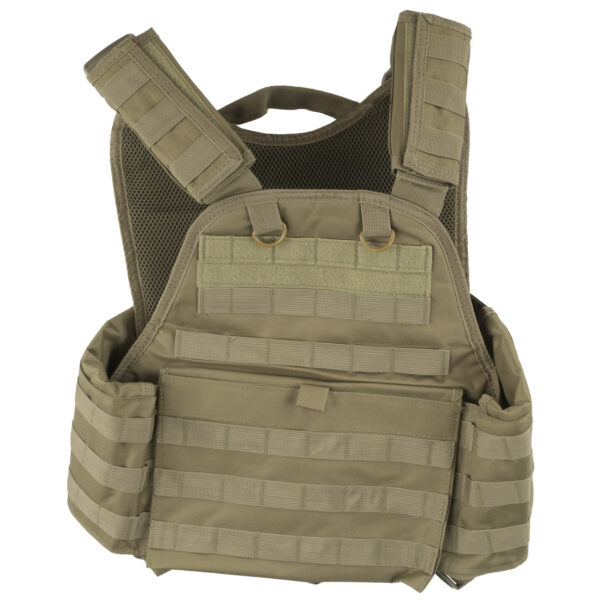 Alternative view of NCSTAR PLATE CARRIER MED-2XL TAN