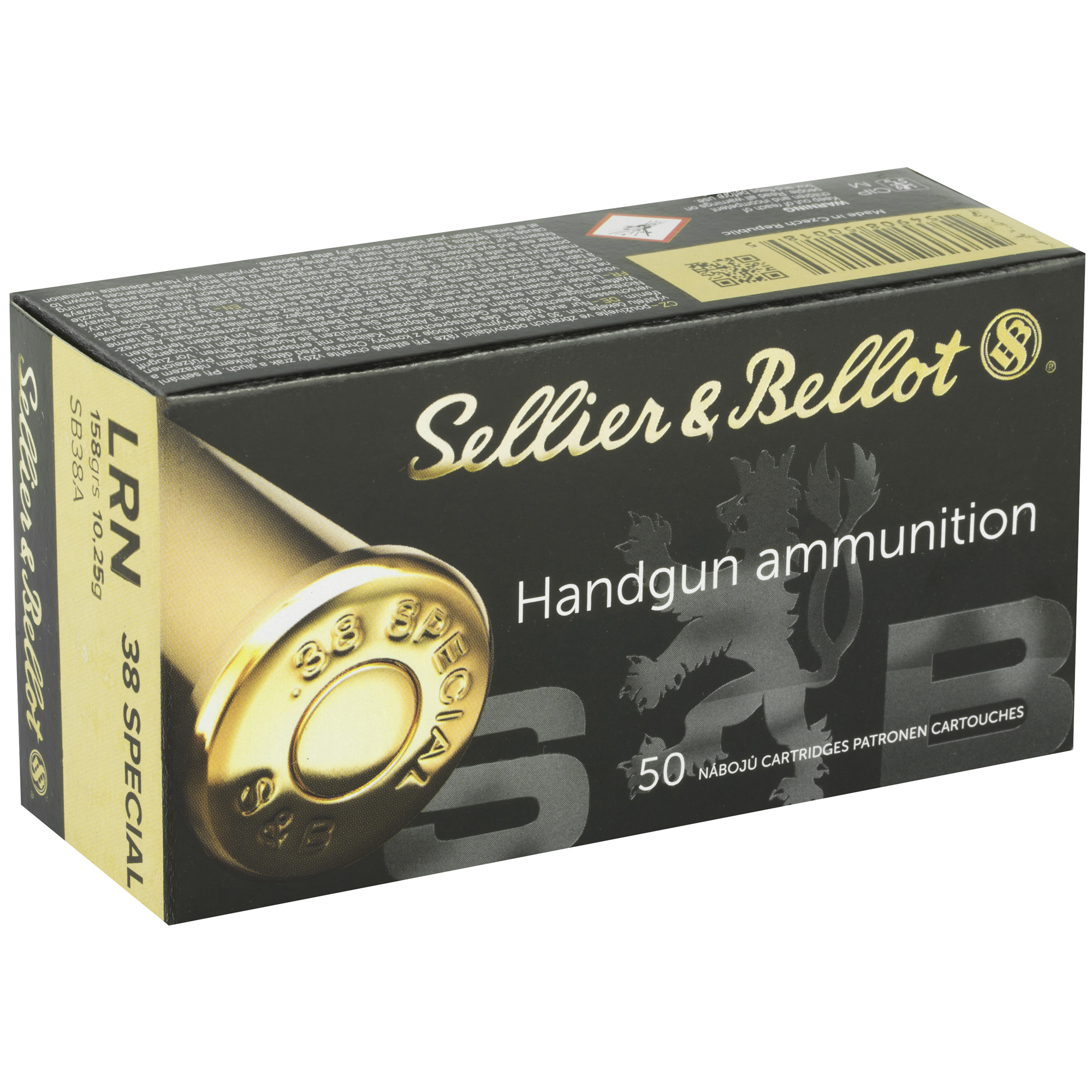 S&B 38SPL 158GR LRN 50/1000 - Image 2