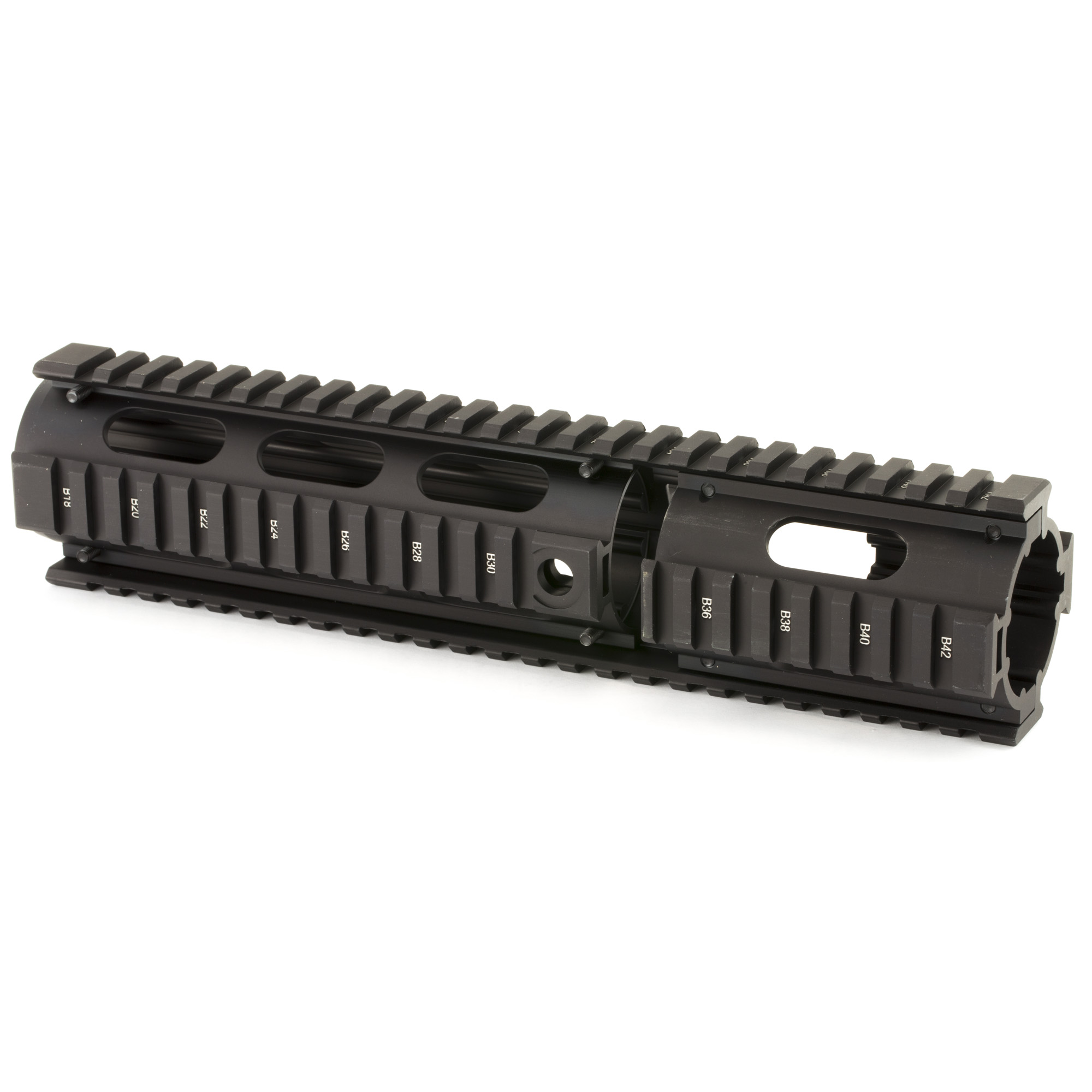 UTG PRO 4/15 CARB QUAD RAIL W/EXT BK - Image 2