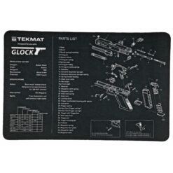 TEKMAT PISTOL MAT GLOCK BLK