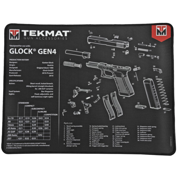 TEKMAT ULTRA PSTL MAT GLK GEN4