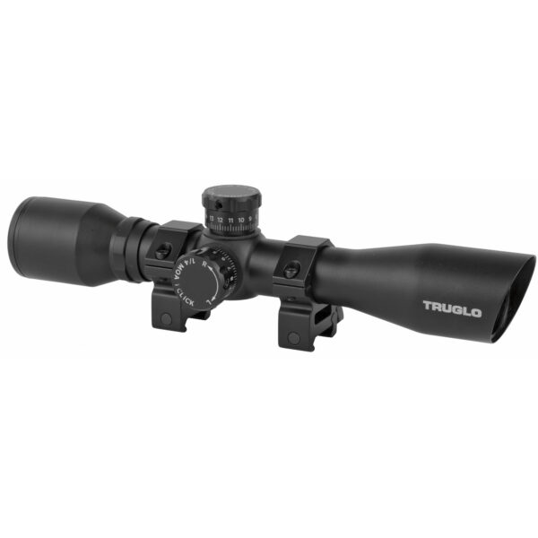 Alternative view of TRUGLO XTREME 4X32 MDOT W/RNG MBLK