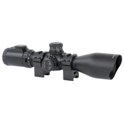 Alternative view of UTG 3-12X44 SWAT CMPCT MDOT W/RINGS
