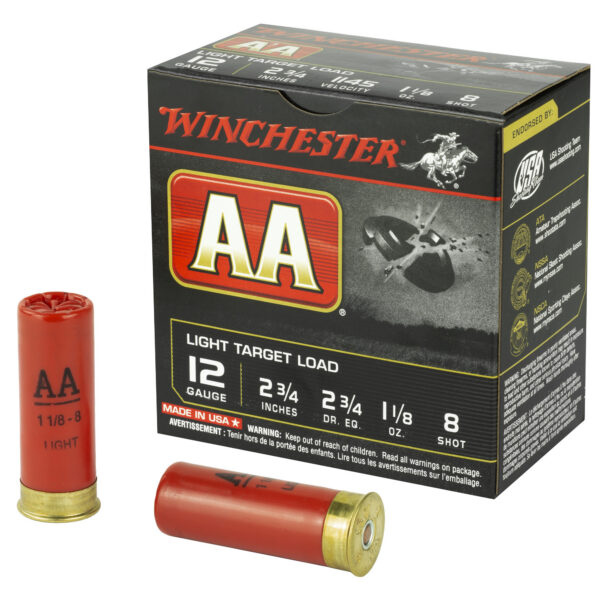 WIN AA TRGT 12GA 2.75 #8 25/250