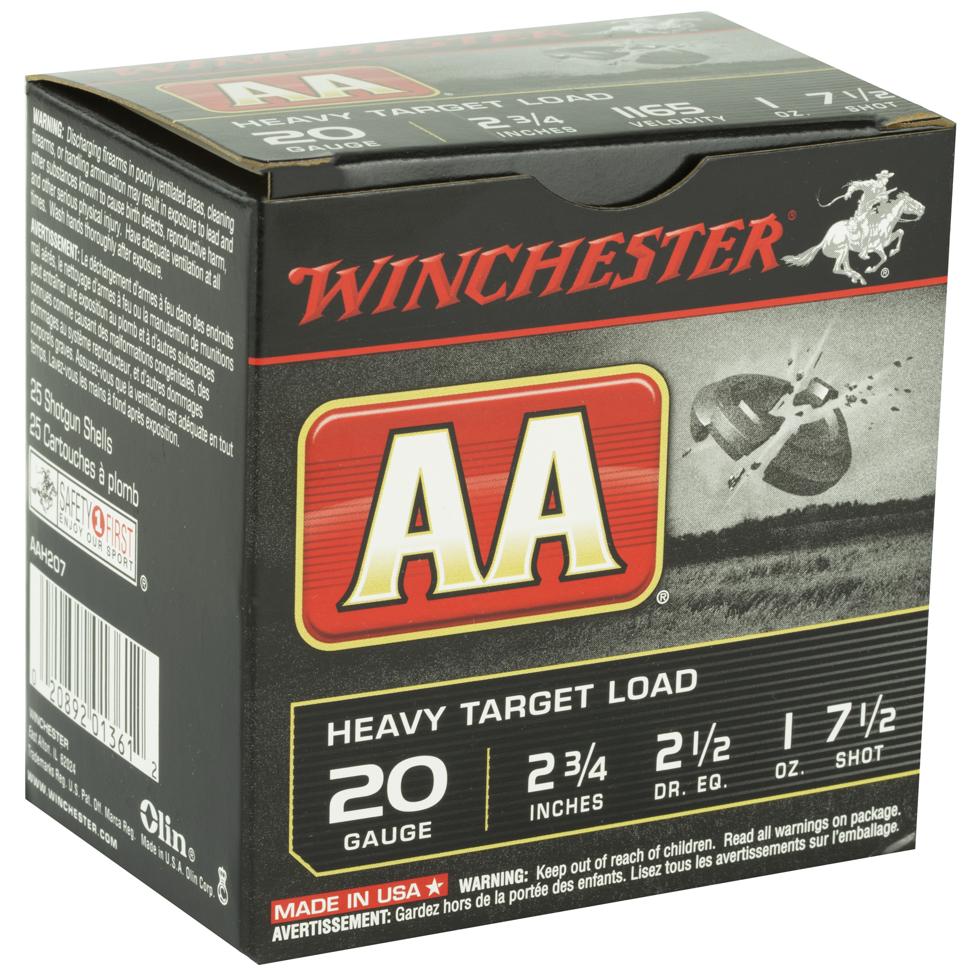 WIN AA TRGT 20GA 2.75 #7.5 25/250 - Image 2