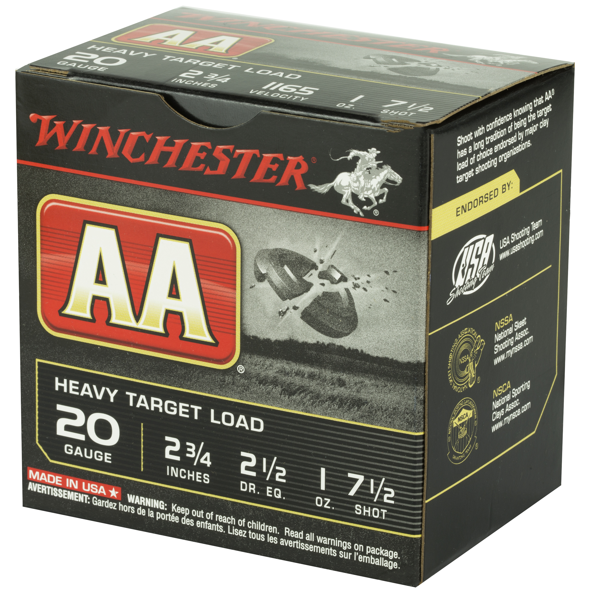 WIN AA TRGT 20GA 2.75 #7.5 25/250 - Image 3