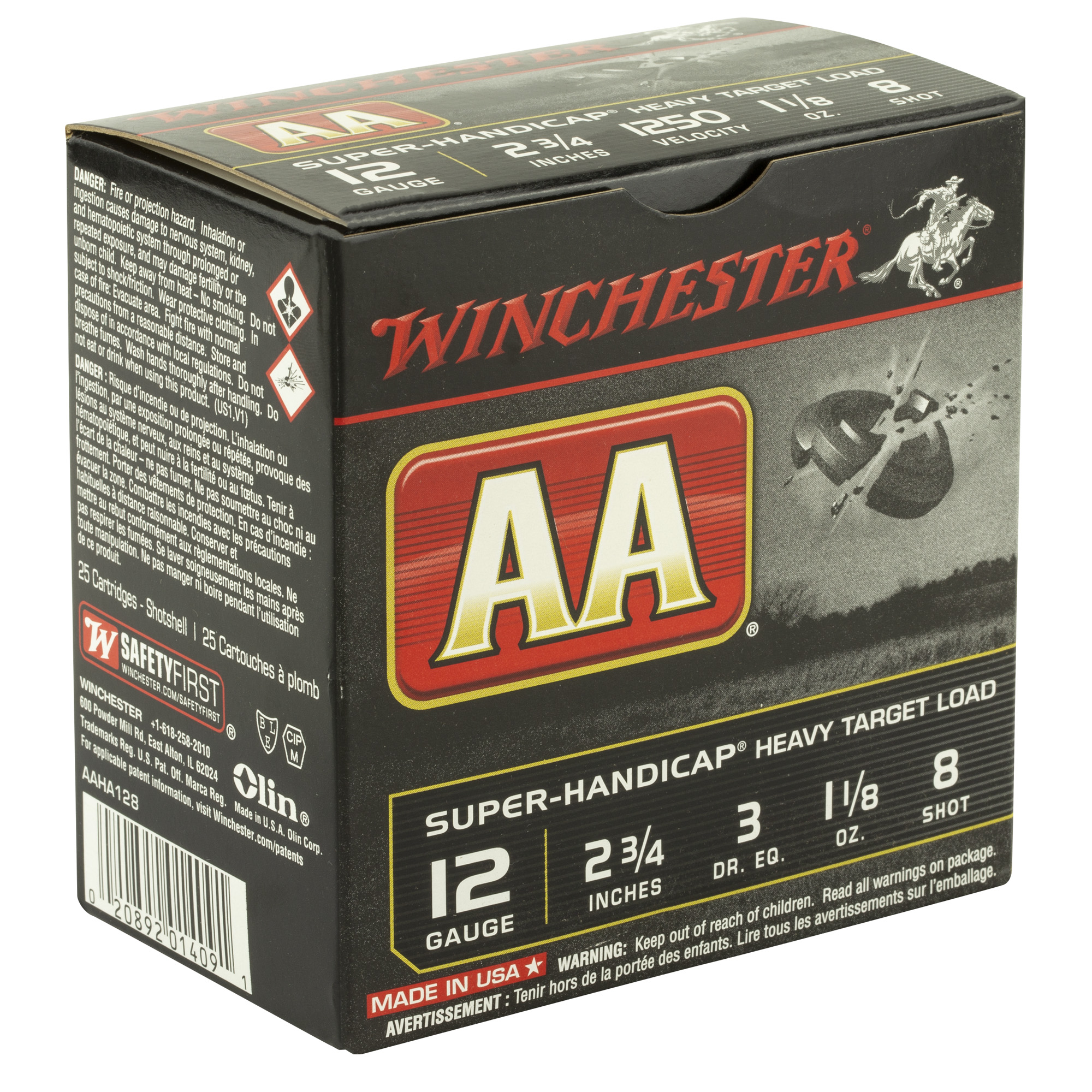 WIN AA SH 12GA 2.75 #8 25/250 - Image 2