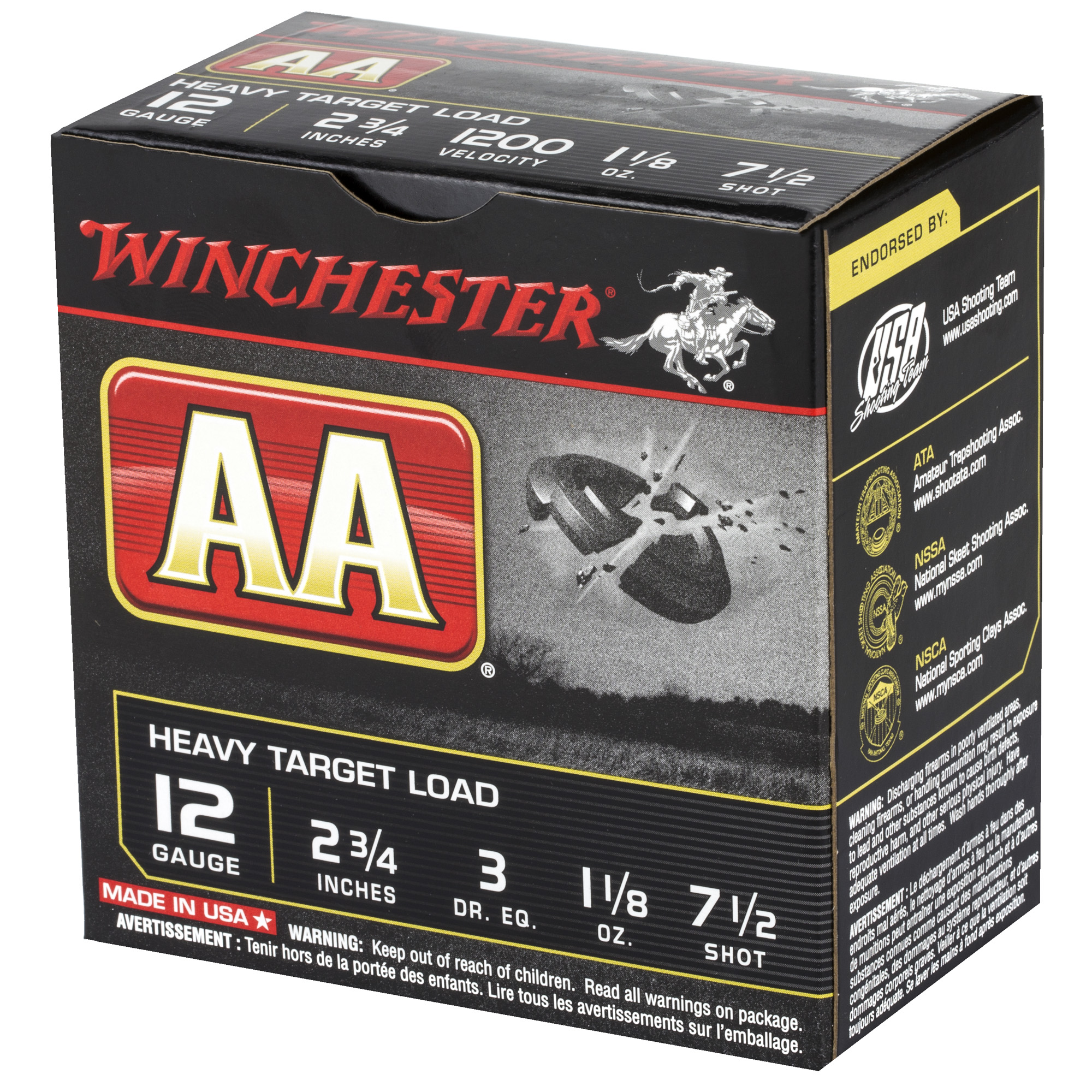 WIN AA HVY TGT 2.75 #7.5 25/250 - Image 3
