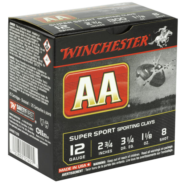 Alternative view of WIN AA SS 12GA 2.75 #8 25/250
