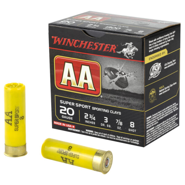 WIN AA SS 20GA 2.75 #8 25/250