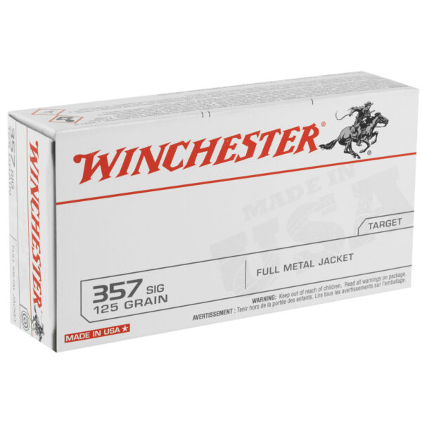Alternative view of WIN USA 357SIG 125GR FMJ 50/500