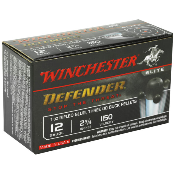 Alternative view of WIN DEFENDER 12GA 2.75 3-00/1OZ 10/