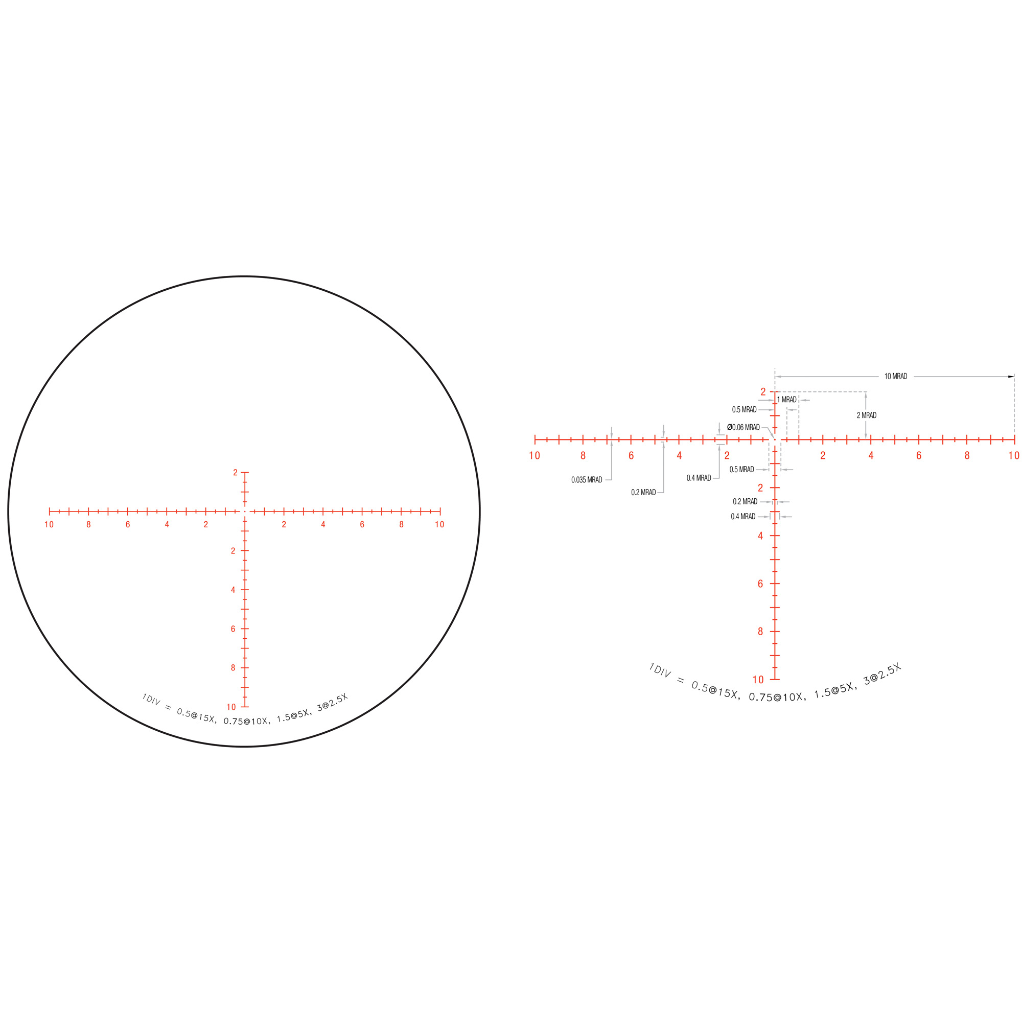 TRIJICON CREDO 2.5-15X42 SFP MRAD RD - Image 4