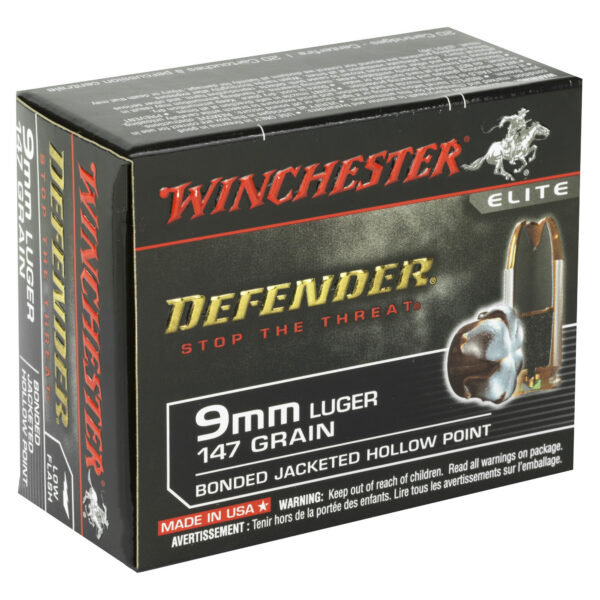 Alternative view of WIN DEFENDER 9MM 147GR JHP 20/200