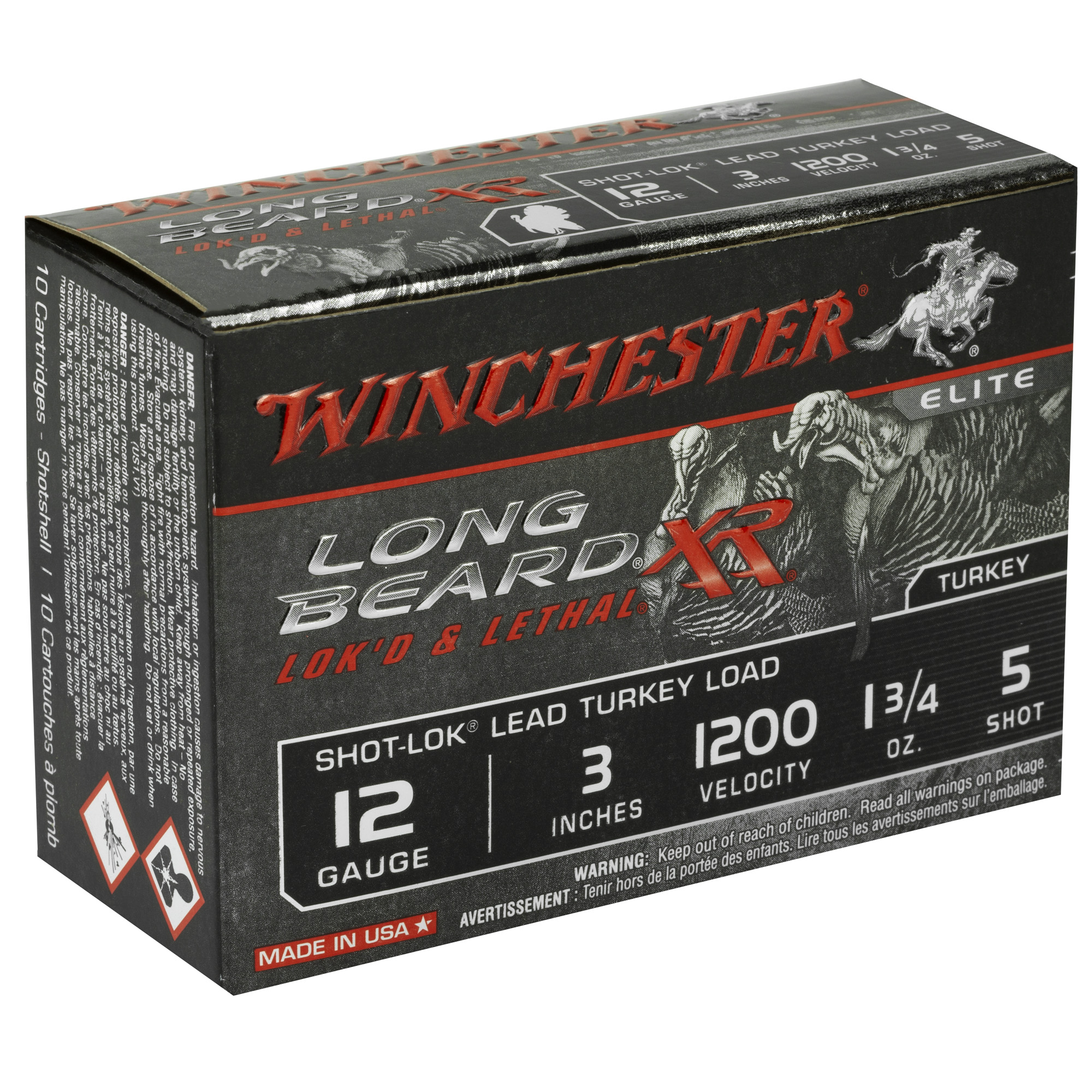 WIN LB XR TRKY 12GA 3 #5 1.75OZ 10/ - Image 2