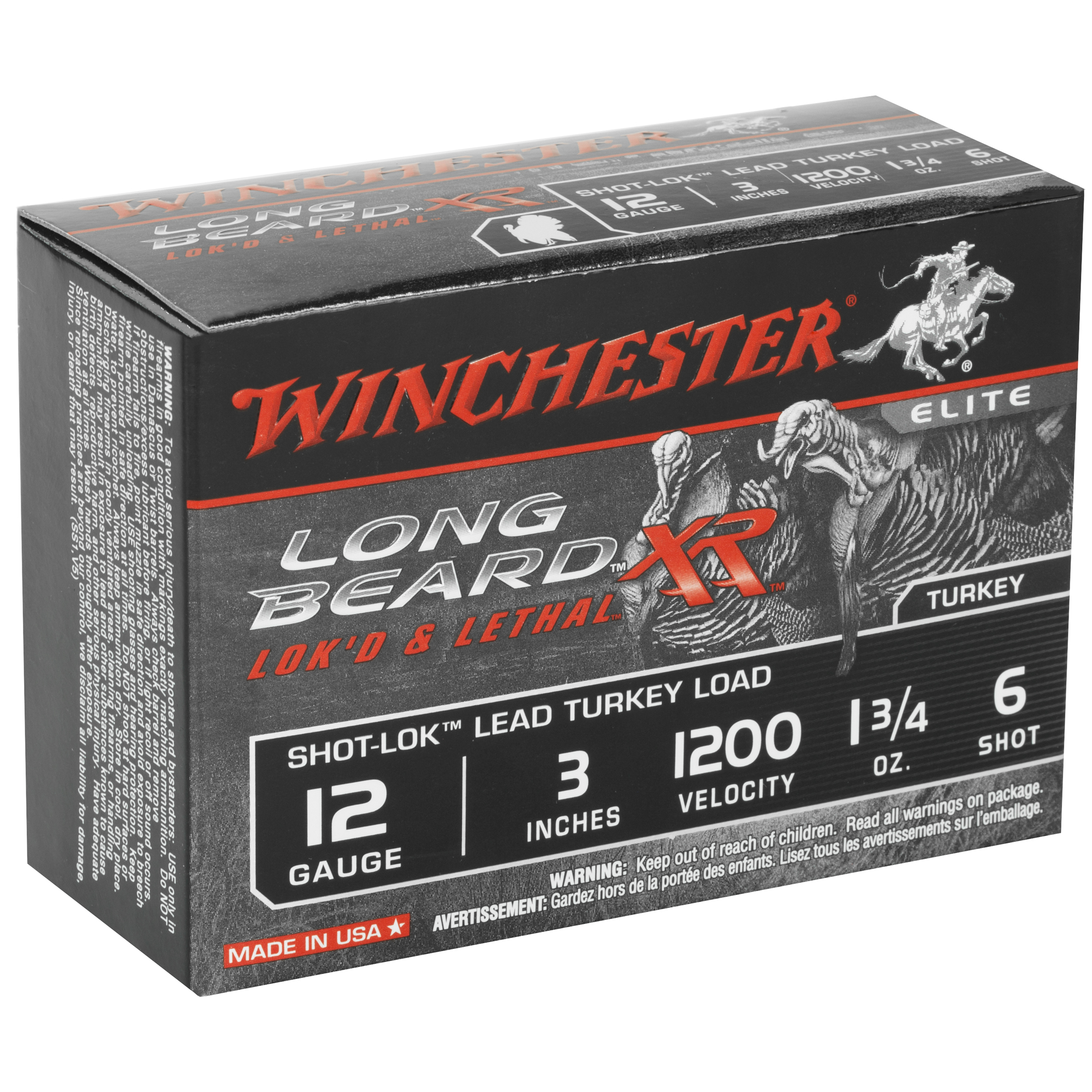 WIN LB XR TRKY 12GA 3 #6 1.75OZ 10/ - Image 2