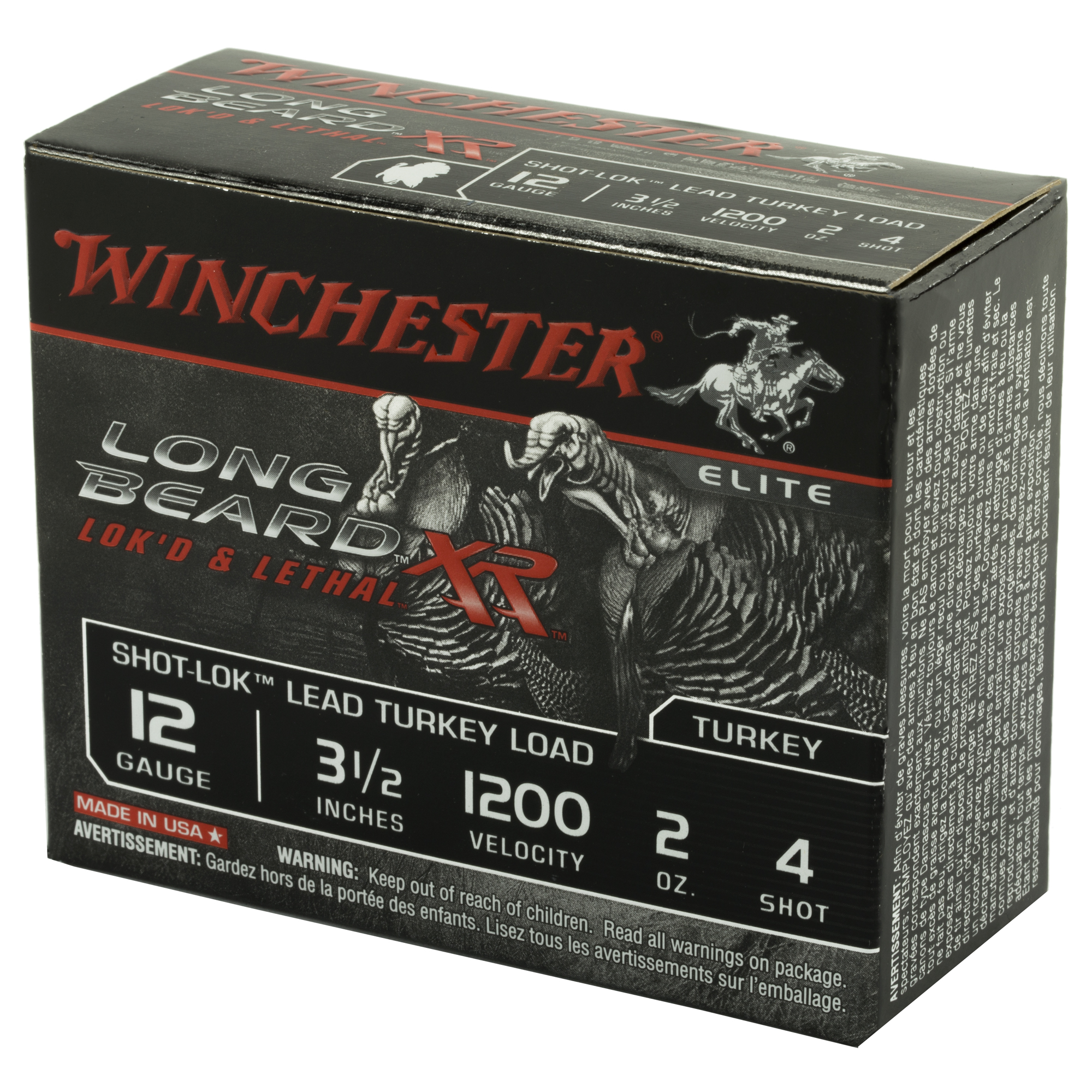 WIN LB XR TRKY 12GA 3.5 #4 2OZ 10/1 - Image 3