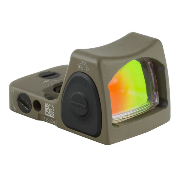 Alternative view of TRIJICON RMR TYPE 2 ADJ 6.5 MOA FDE