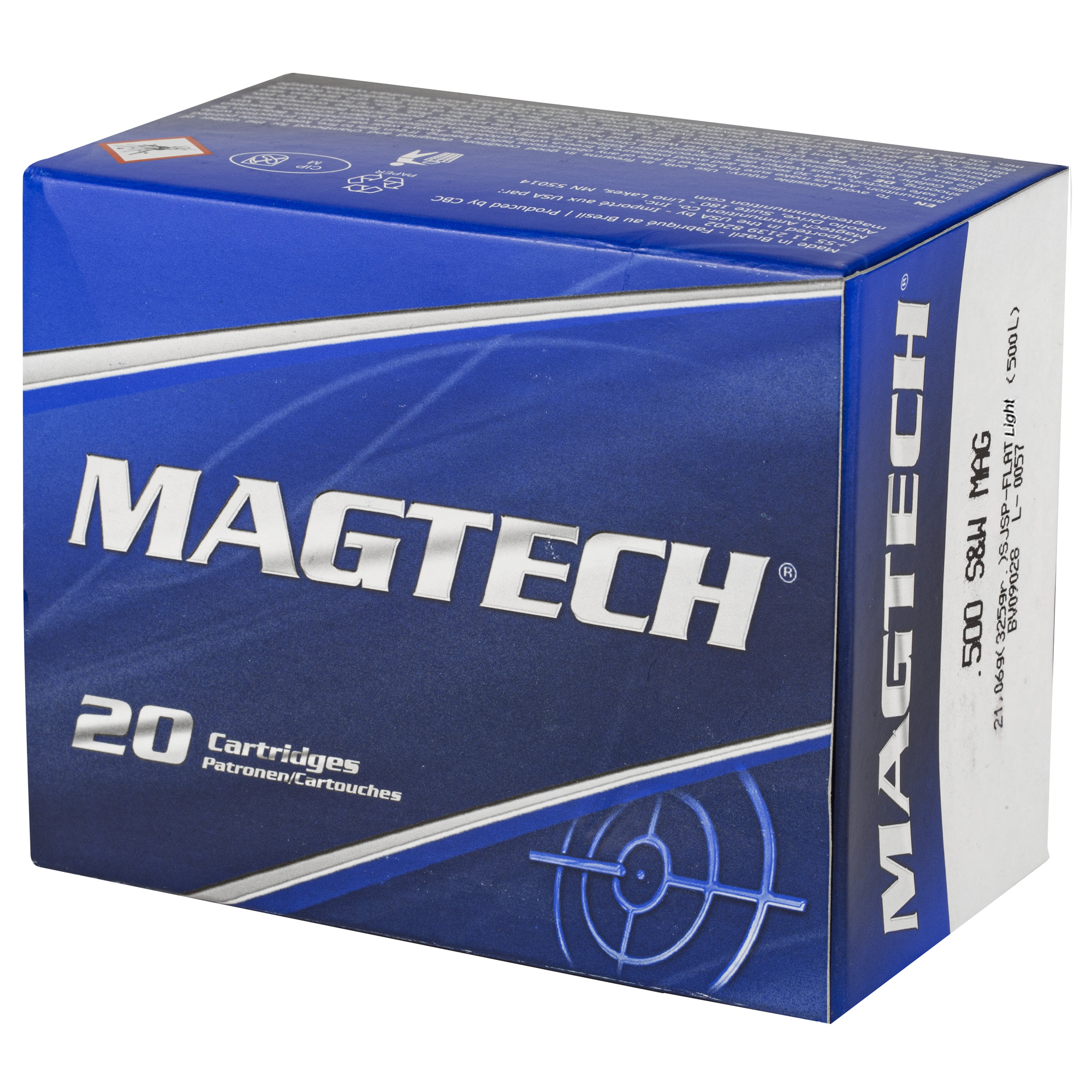 MAGTECH 500 S&W 325GR SJSP LT 20/500 - Image 3