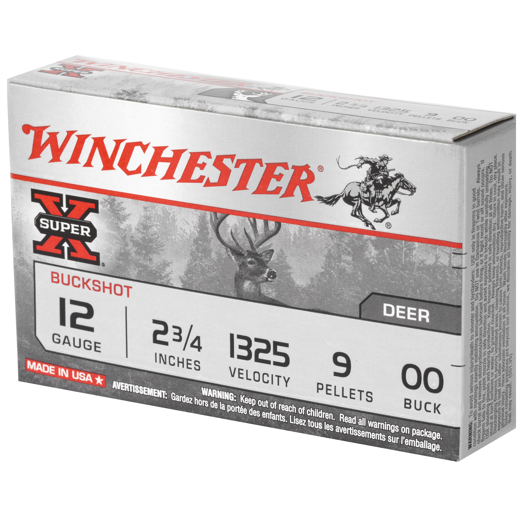 WIN SUPERX 12GA 2.75 00BK 9PEL 5/250 - Image 3