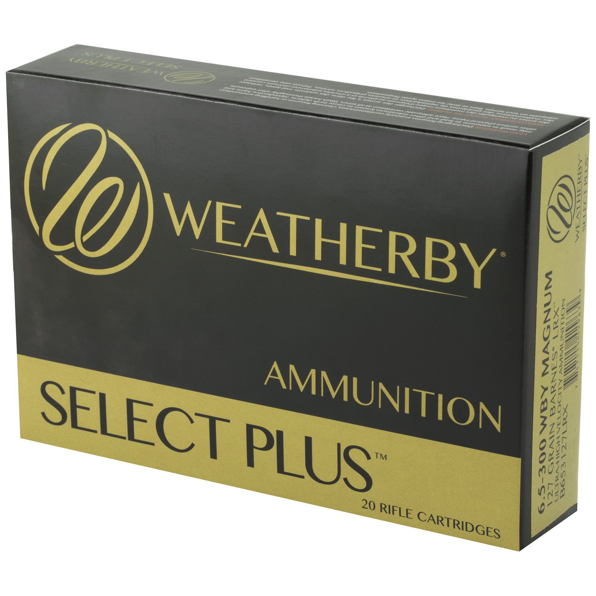 WBY AMMO 6.5-300WBY 127GR LRX 20/200 - Image 3