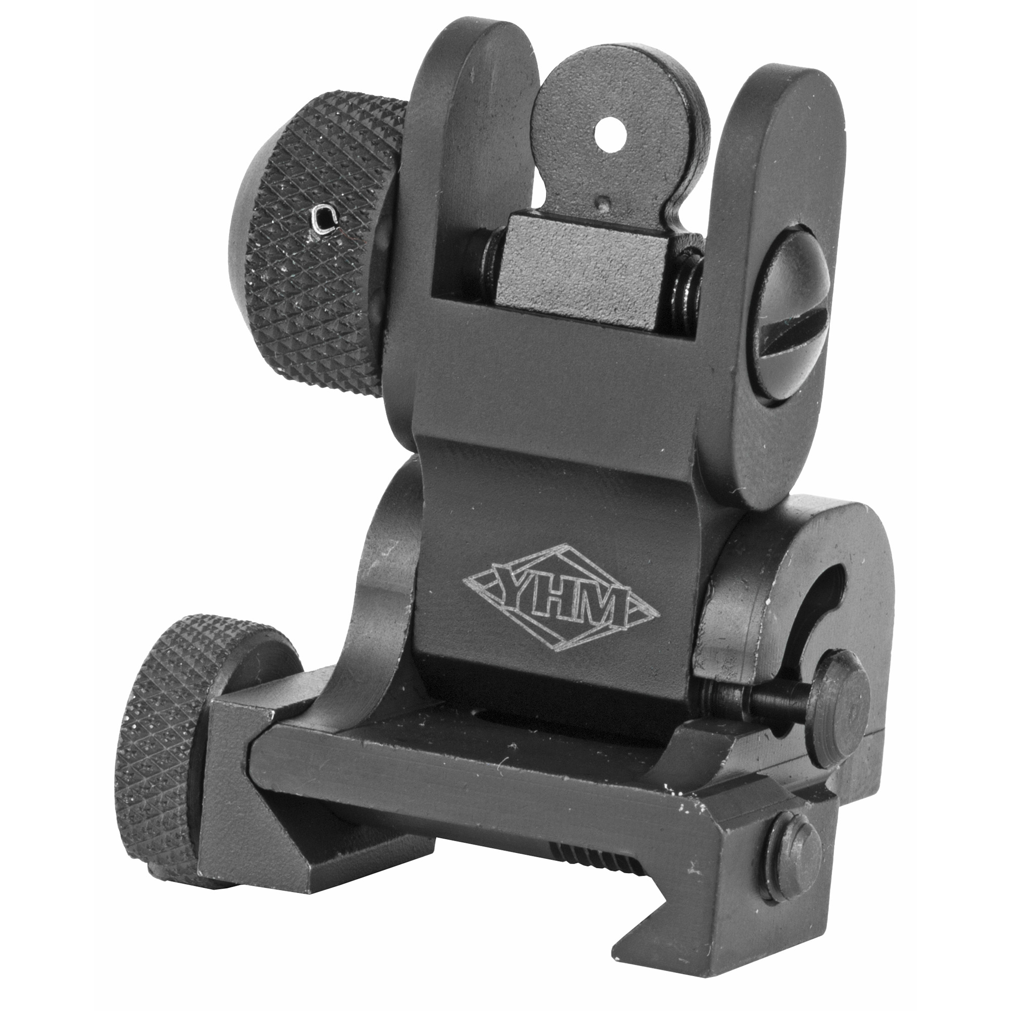 YHM FLIP REAR SIGHT BLK - Image 2