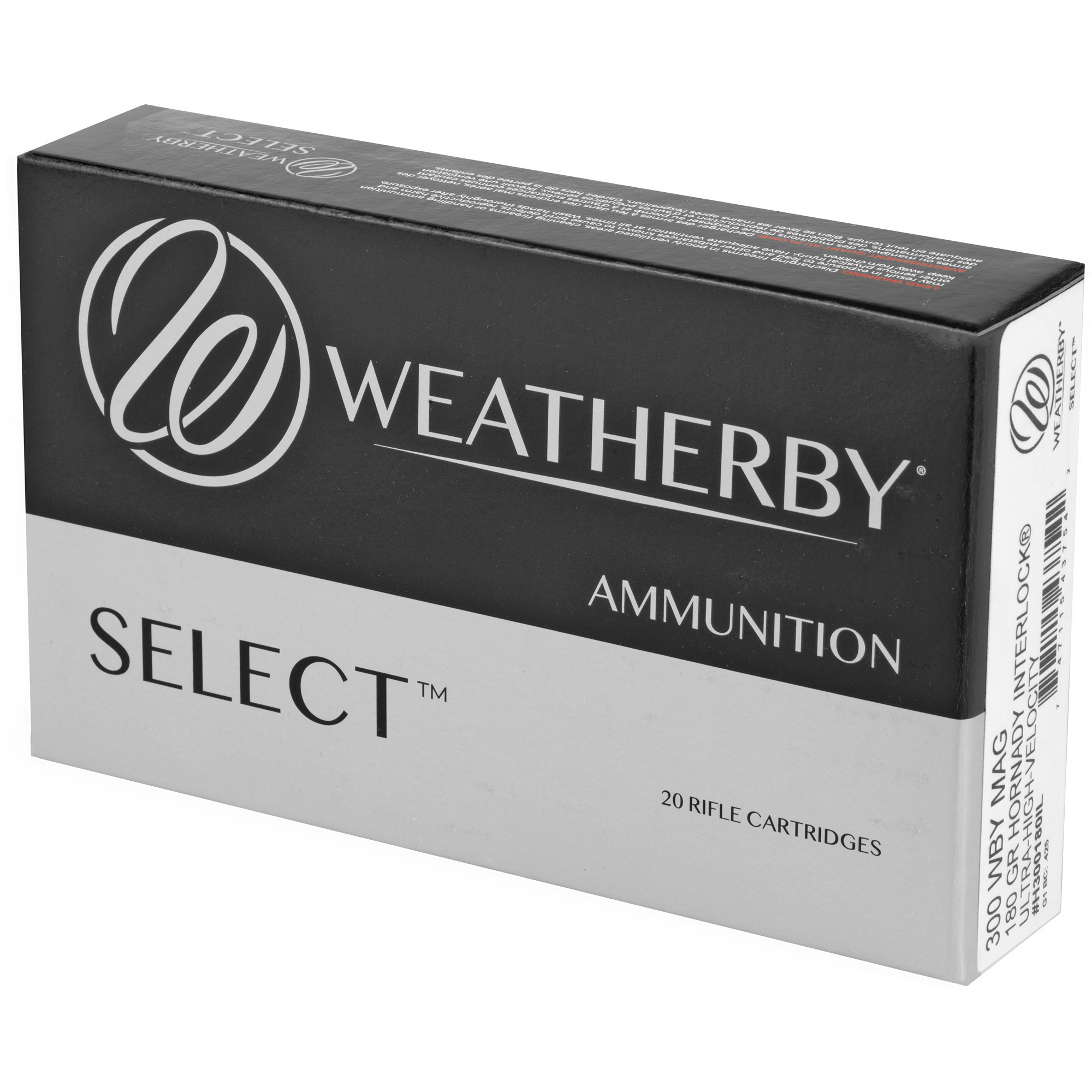 WBY AMMO 300WBY 180GR IL 20/200 - Image 3
