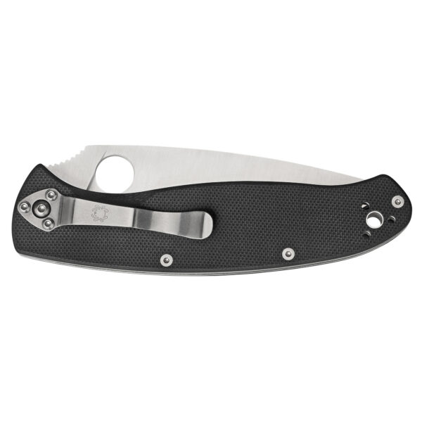 Alternative view of SPYDERCO RESILIENCE BLK G10 PLAIN