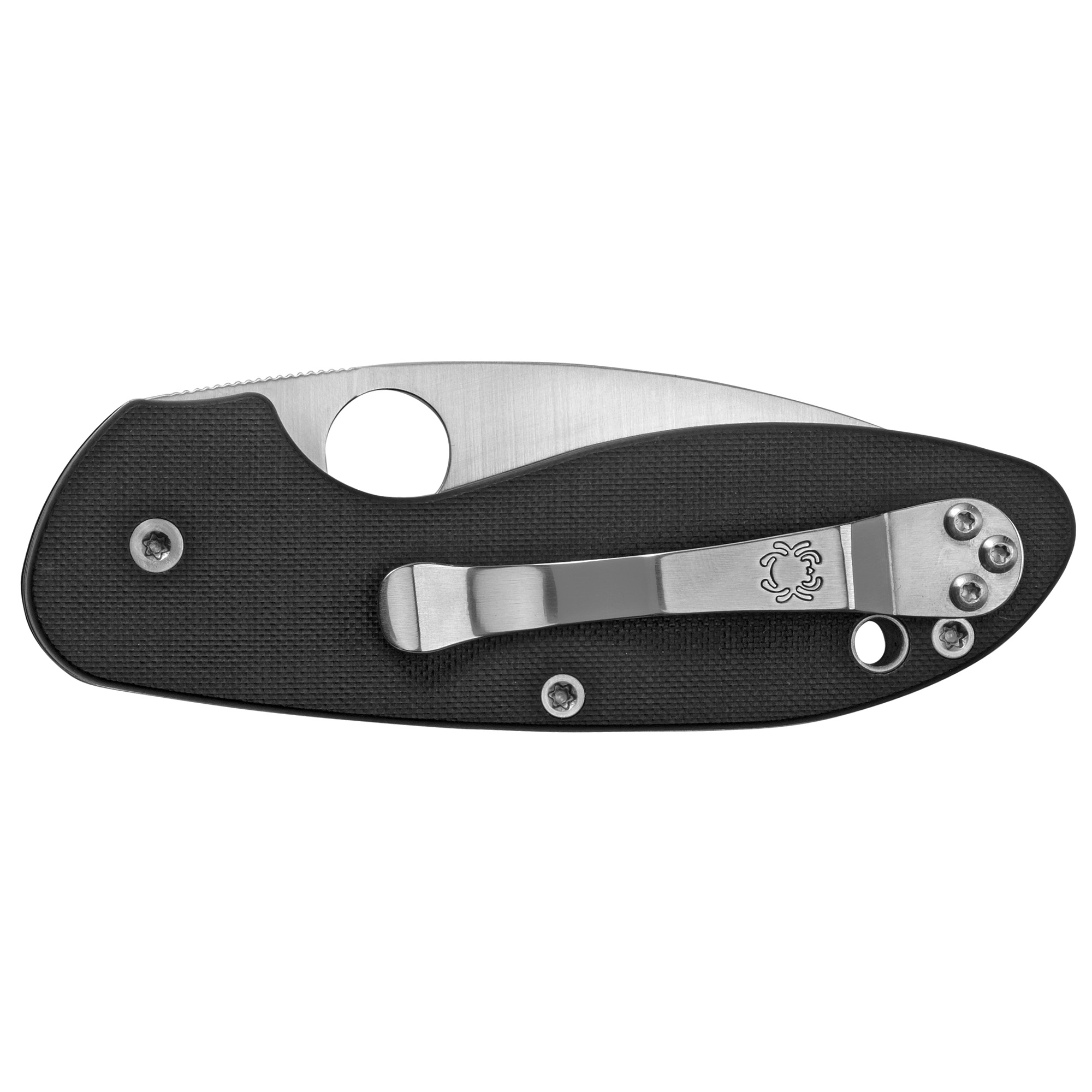 SPYDERCO EFFICIENT G-10 BLACK PLAINE - Image 2