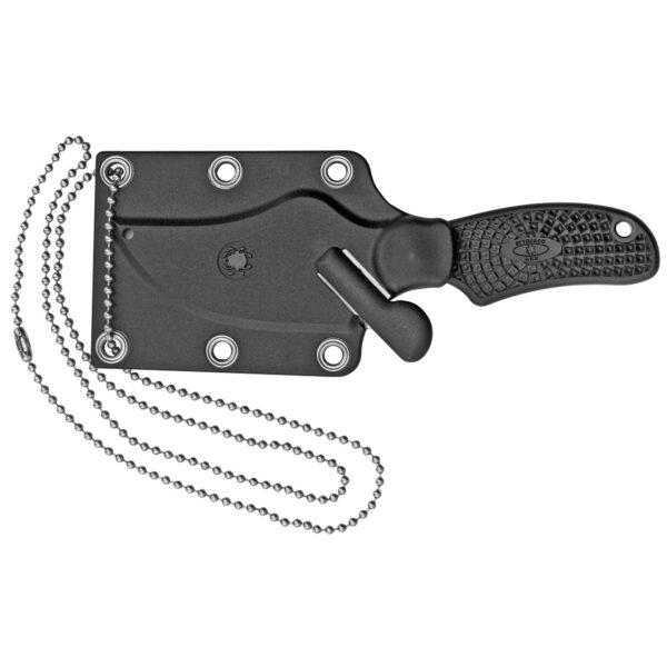 Alternative view of SPYDERCO ARK LTWT 2.56 BLK W/SHEATH