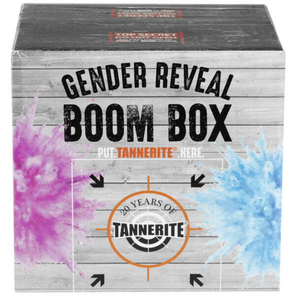 Alternative view of TANNERITE GENDER REVEAL BLUE