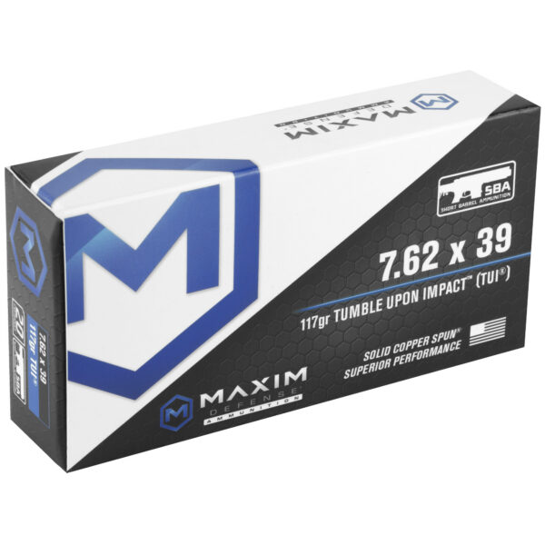 Alternative view of MAXIM 762X39 117GR TUI SBA 20/200