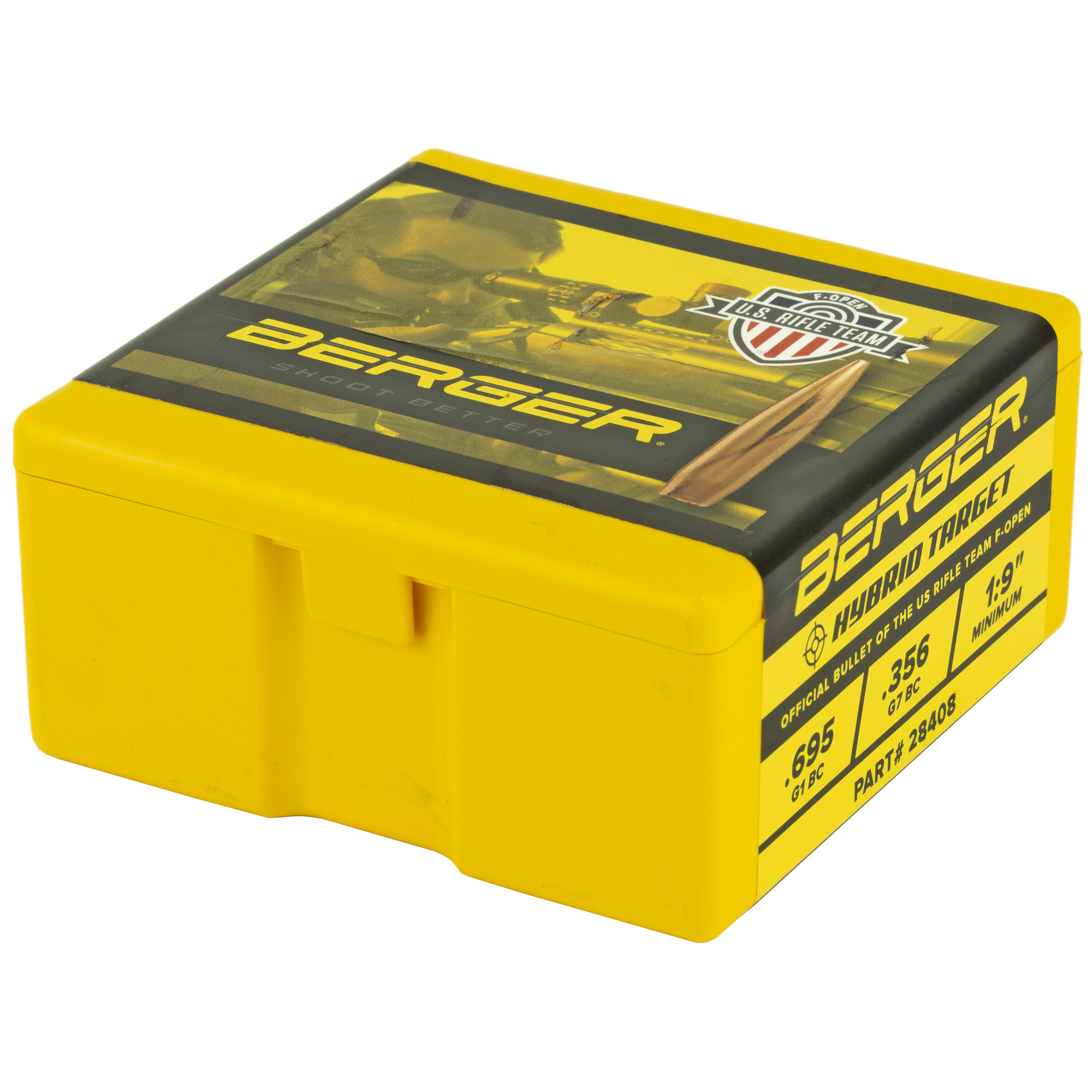 BERGER 7MM 184GR HYBRID TARGT 100CT - Image 3