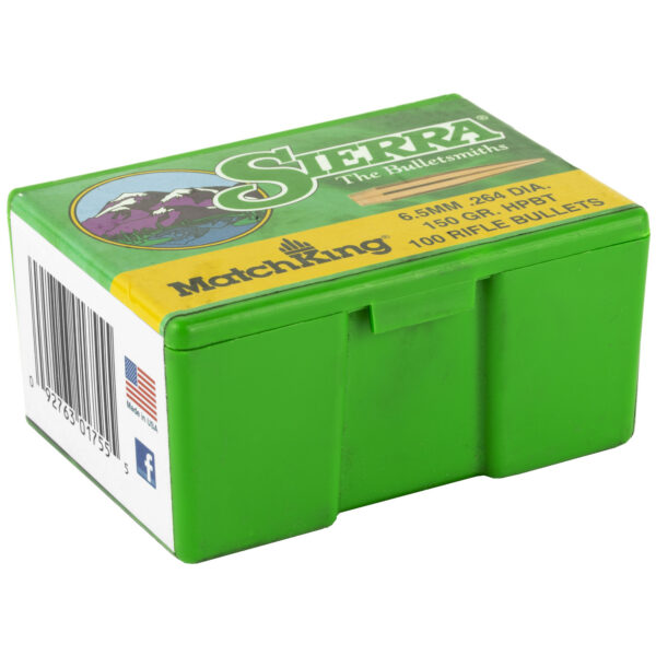 Alternative view of SIERRA MATCHKING .264 150GR 100CT