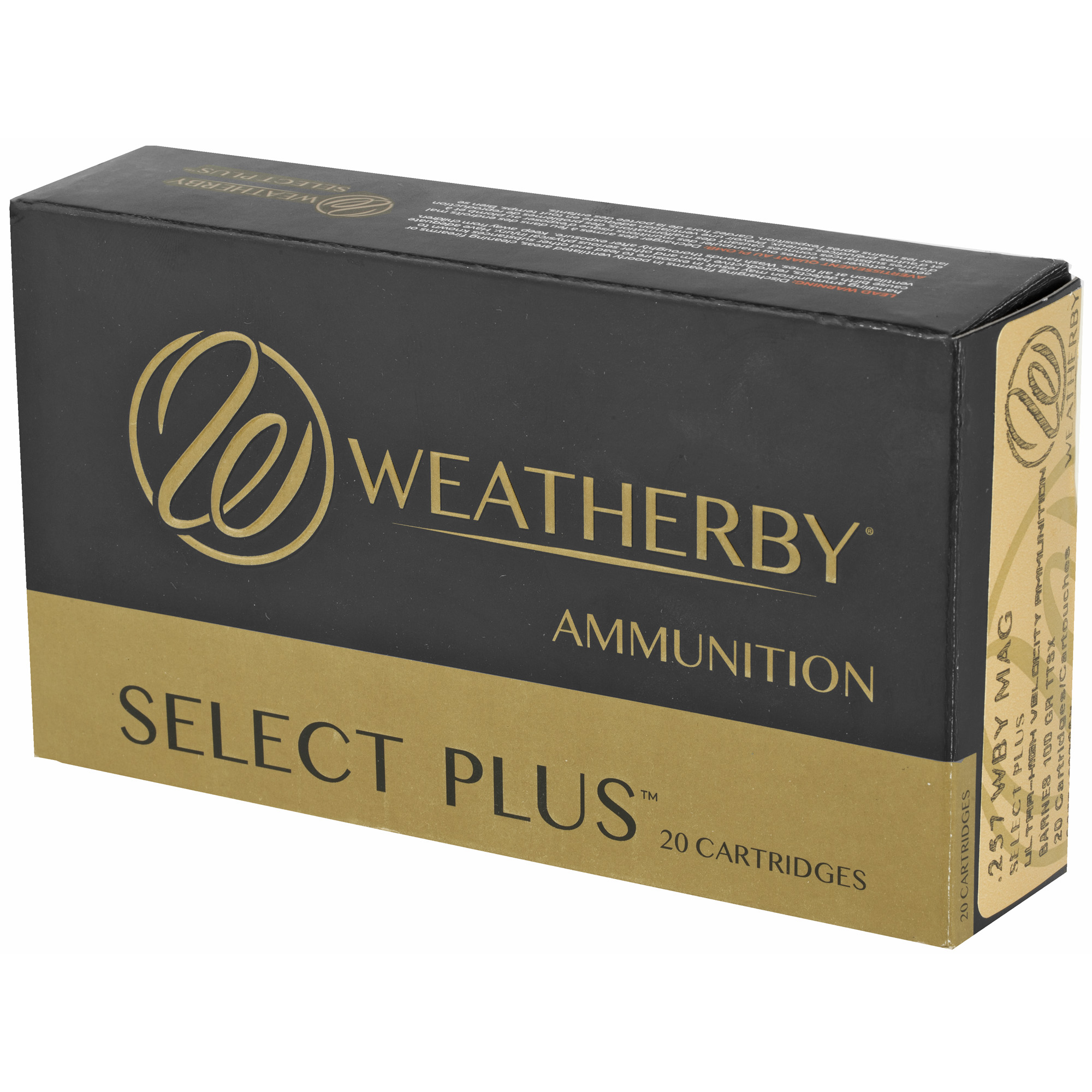 WBY AMMO 257WBY 100GR TTSX 20/200 - Image 3