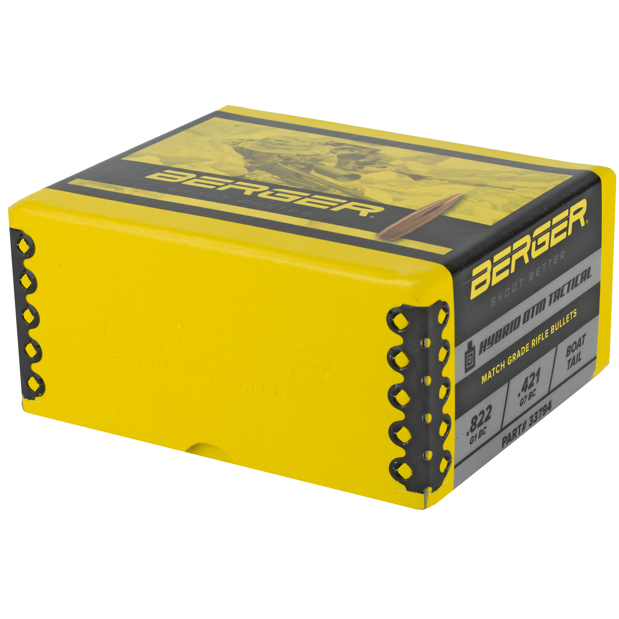 BERGER .338 300GR HYBRID TACT 250CT - Image 3