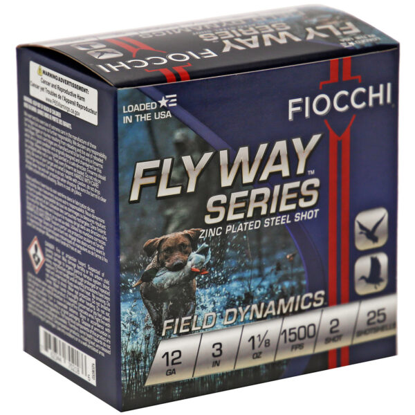 Alternative view of FIOCCHI 12GA #2 FLYWAY STEEL 25/250