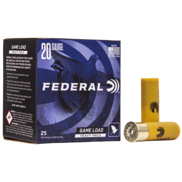 FED GMSHK 20GA 2 3/4 #6 25/250