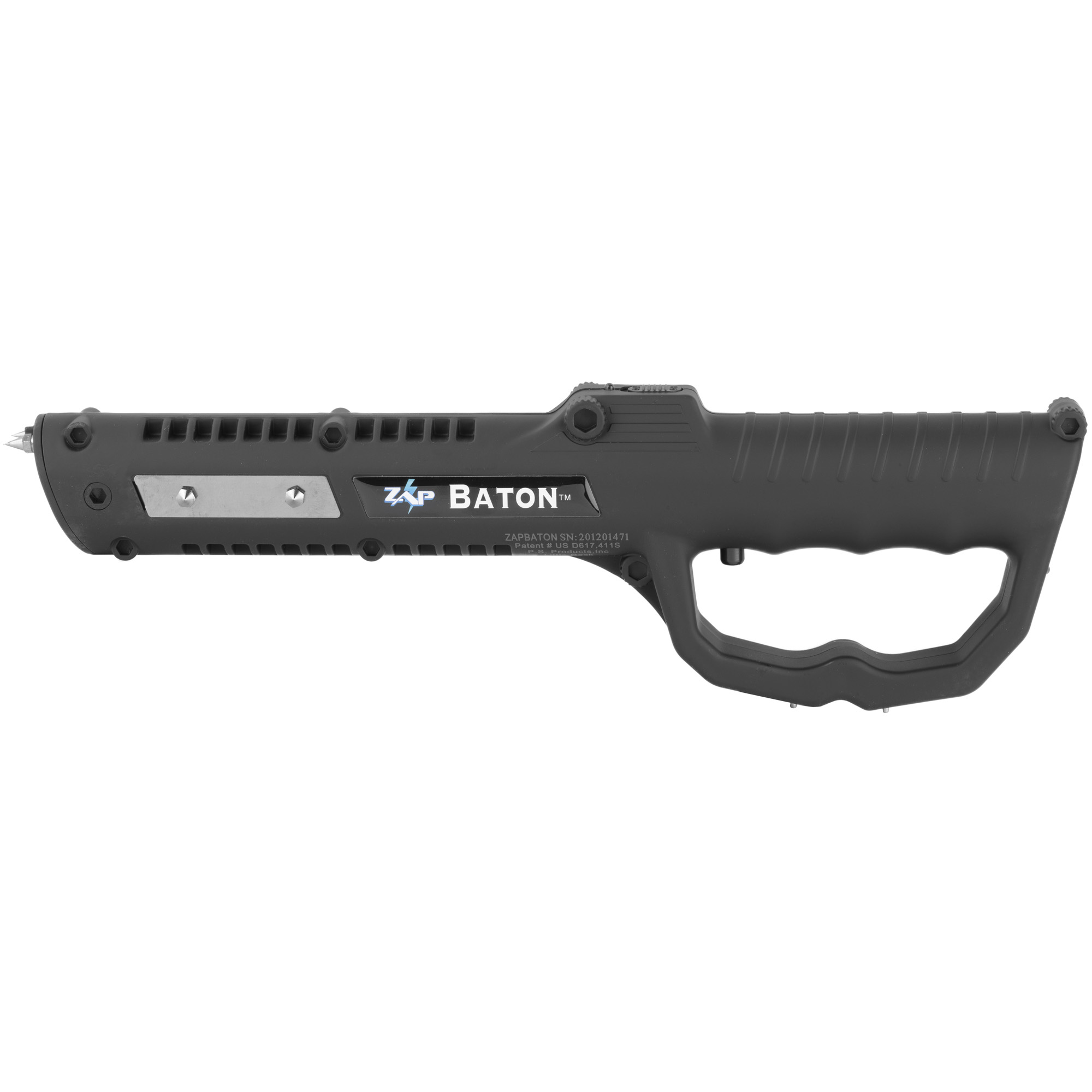 PS ZAP STUN BATON/LITE 1MIL VOLT BLK - Image 3