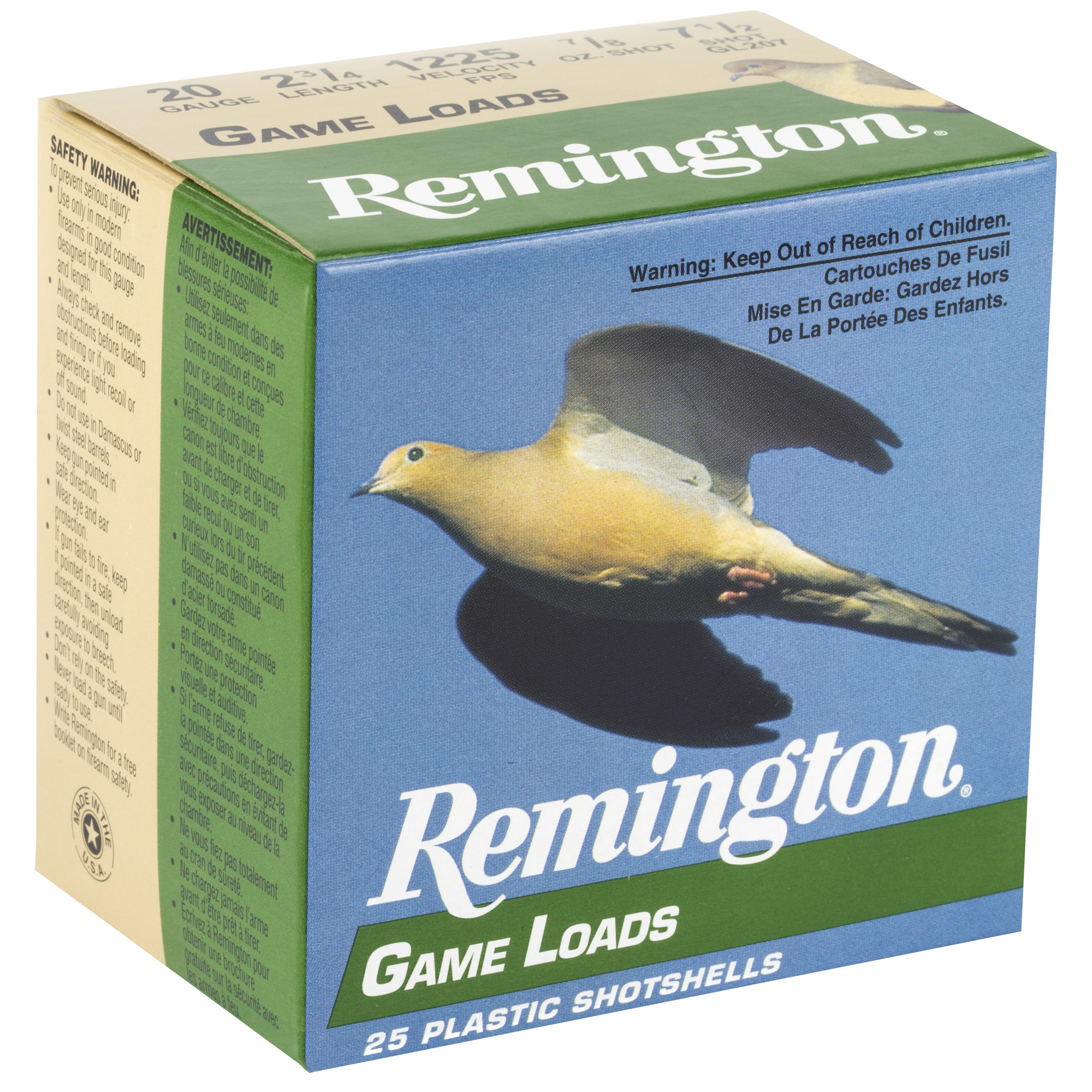REM GAM LOAD 20GA 2 3/4 #7.5 25/250 - Image 2