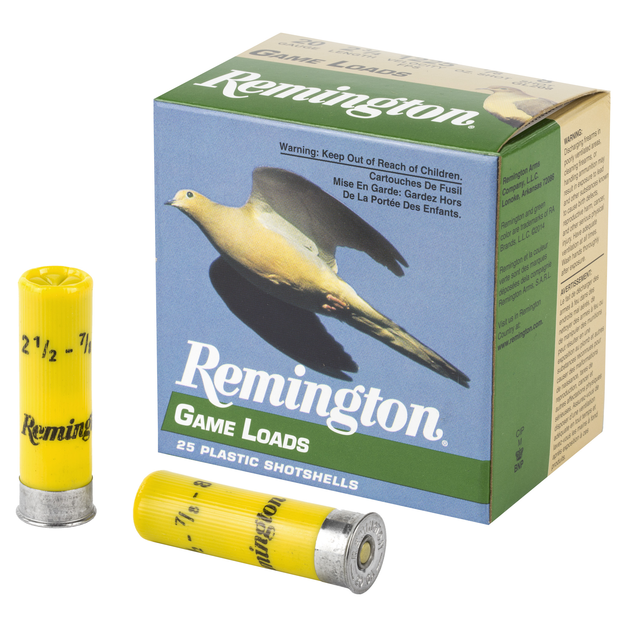 REM GAM LOAD 20GA 2 3/4 #8 25/250