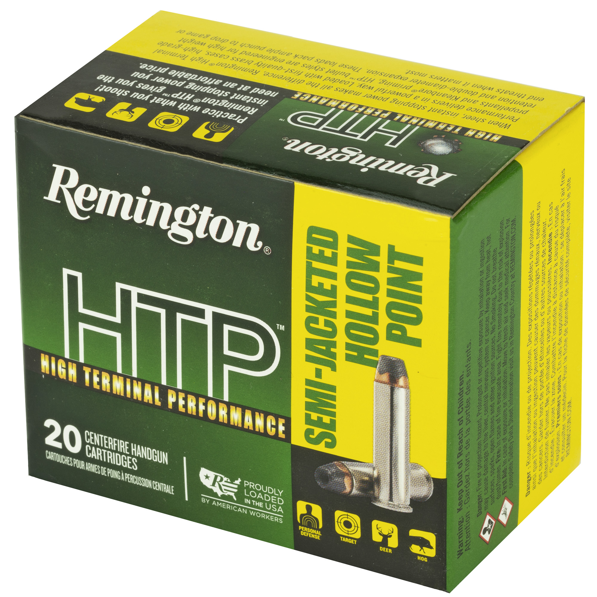 REM HTP 357MAG 158GR SJHP 20/500 - Image 3