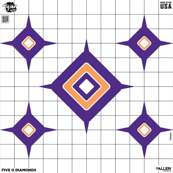 ALLEN EZ AIM 12X12 DIALING IN 9PK